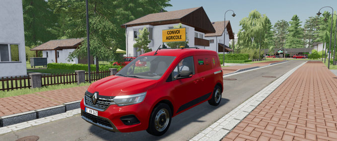 PKWs 2022 Renault Kangoo Lieferwagen Landwirtschafts Simulator mod