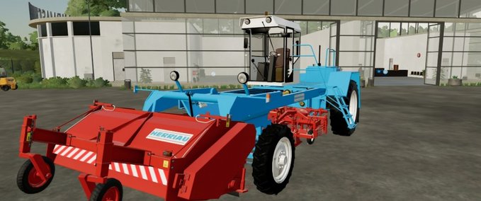 Sonstige Selbstfahrer Herriau Am6 Jätmaschine und Zuckerrübenroder Landwirtschafts Simulator mod