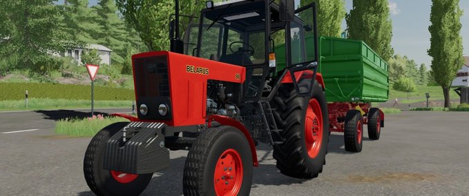 Ostalgie Belarus Mtz 80 Desing Landwirtschafts Simulator mod