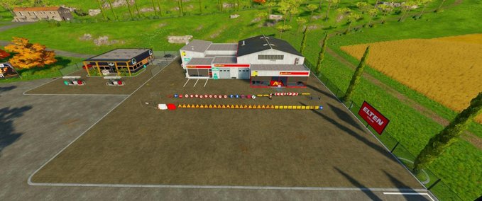 Objekte Verkehrszeichen Landwirtschafts Simulator mod