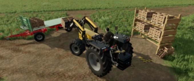 Platzierbare Objekte Honig-Palettenregal Landwirtschafts Simulator mod