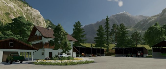 Platzierbare Objekte Alpines Farmgebäude Pack Landwirtschafts Simulator mod