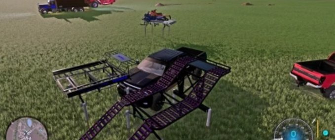 Sonstige Anhänger ATV-Gestell Landwirtschafts Simulator mod