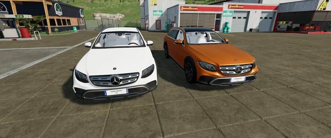 PKWs Mercedes Benz E-Klasse HB Landwirtschafts Simulator mod