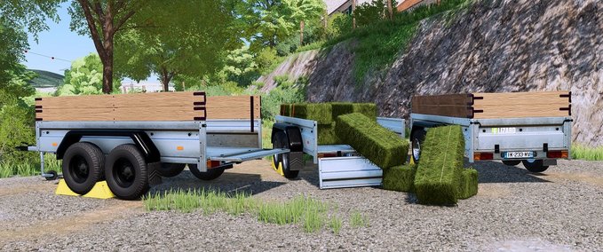 Sonstige Anhänger Eidechsenauto-Anhänger (Einfacher IC) Landwirtschafts Simulator mod