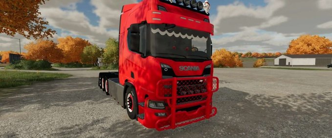 LKWs Scania R500 Tridem Landwirtschafts Simulator mod