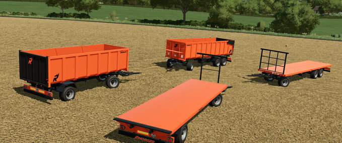 Sonstige Anhänger Rinoagro Pack Landwirtschafts Simulator mod