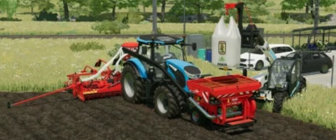 Saattechnik Saatgut Addon Landwirtschafts Simulator mod