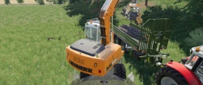 Bagger & Radlader Liebherr 909 Pack Landwirtschafts Simulator mod