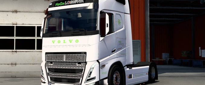 Volvo Volvo FH5 HaGe Logistik Vossi Skin Eurotruck Simulator mod