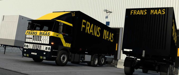 Trucks DAF F241 Swap Body Addon Eurotruck Simulator mod