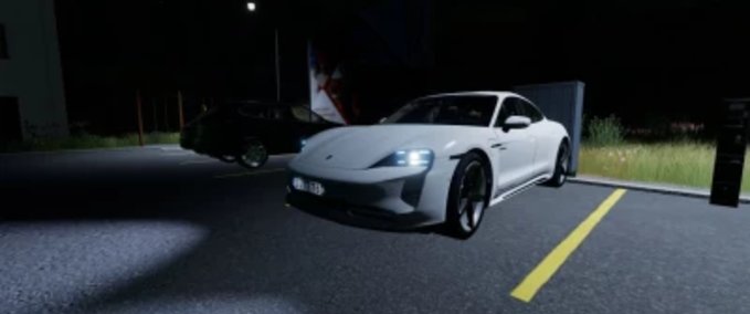 PKWs Porsche Taycan Turbo S Landwirtschafts Simulator mod