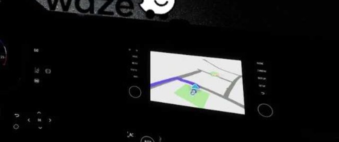 Trucks Waze Navigation Mod - 1.46 Eurotruck Simulator mod
