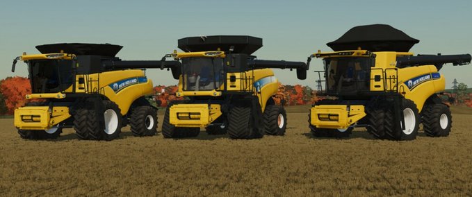 New Holland New Holland CR Intellisense und CR 9000 Landwirtschafts Simulator mod