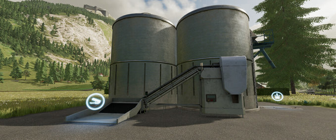 Placeable Objects Grape Silo Farming Simulator mod