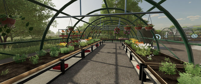 Platzierbare Objekte Blumenzucht Landwirtschafts Simulator mod