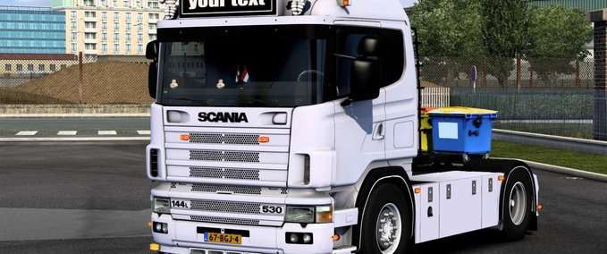Trucks SCANIA 144L REPUTED DESIGN - 1.45/1.46 Eurotruck Simulator mod