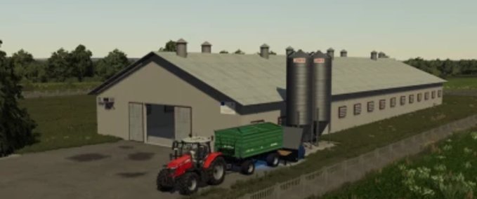 Platzierbare Objekte Großer Hühnerstall Landwirtschafts Simulator mod