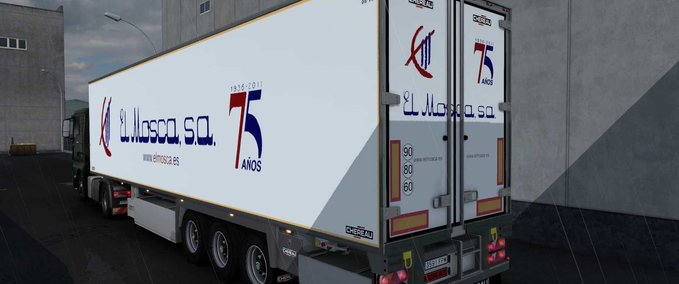 Trailer SPANISCHE CHEREAU ANHÄNGER - 1.46 Eurotruck Simulator mod