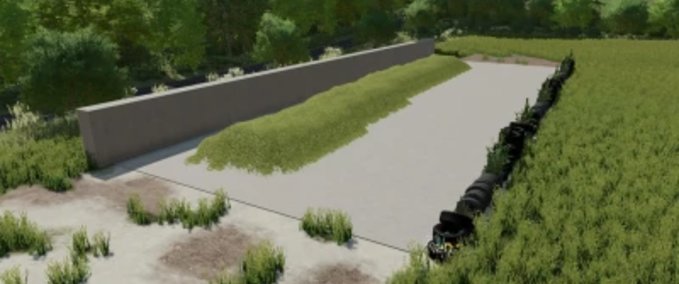 Platzierbare Objekte Bunker-Silo-Bausatz Landwirtschafts Simulator mod