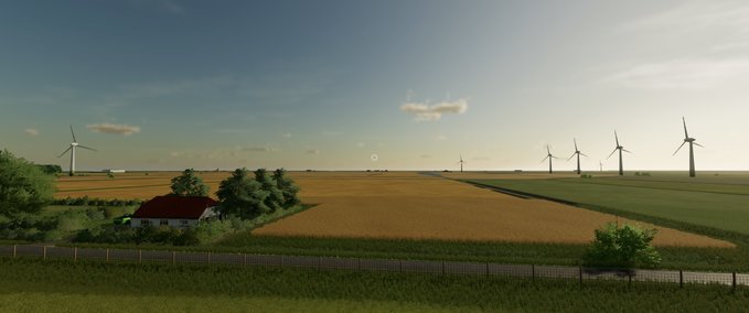 4fach Maps LS22 Ostfriesland Map Landwirtschafts Simulator mod