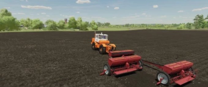 Saattechnik SZ-3.6 M Sämaschine Landwirtschafts Simulator mod