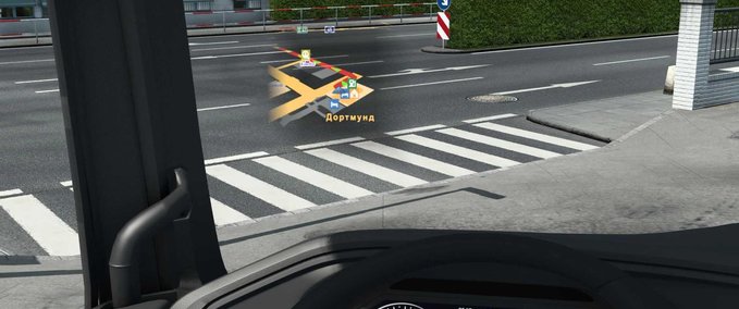 Trucks DISPLAY GPS  Eurotruck Simulator mod