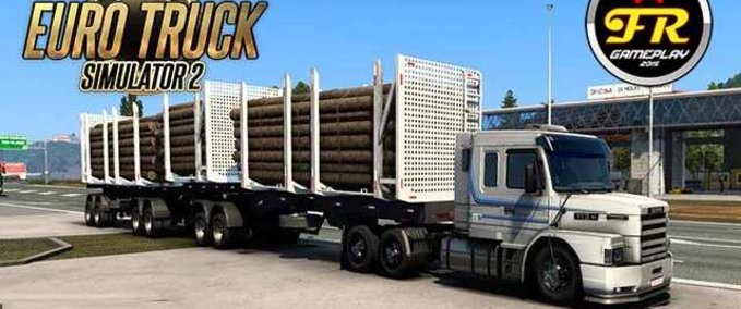 Trailer Rodotrem Florestal Anhänger - 1.45/1.46 Eurotruck Simulator mod