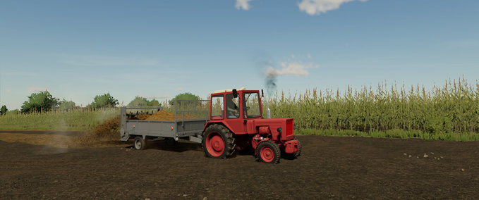 Miststreuer Agromet Warframa N-237/1 Landwirtschafts Simulator mod