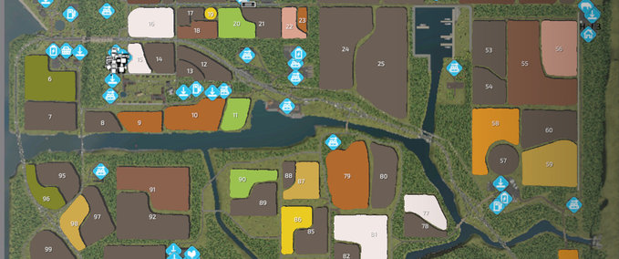 Big Maps Ravensbergerland Farming Simulator mod