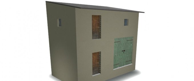 Platzierbare Objekte Alte Garage (Fertighaus*) Landwirtschafts Simulator mod