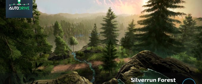 courseplay courses AD courses - Silverrun Forest Farming Simulator mod