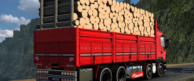 Trucks Scania R380 8×2 Kırkayak - 1.46 Eurotruck Simulator mod