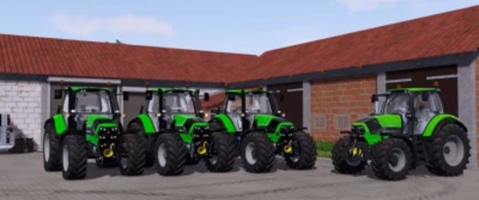 Deutz Fahr Deutz-Fahr Agrotron Baureihe Landwirtschafts Simulator mod