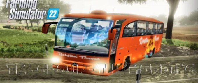 Sonstige Fahrzeuge ROSTENDER REISEBUS Landwirtschafts Simulator mod