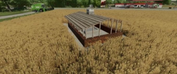 Platzierbare Objekte Grillhut Verkaufsstation Landwirtschafts Simulator mod