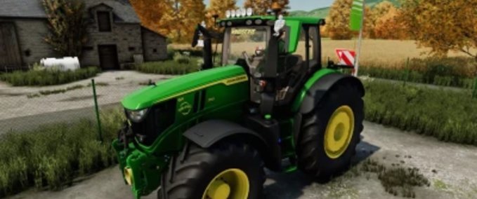 John Deere John Deere 6R Benutzerdefiniert Landwirtschafts Simulator mod