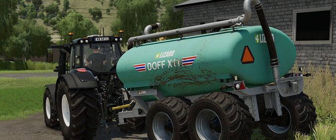 Güllefässer Lizard Doff X11 Landwirtschafts Simulator mod