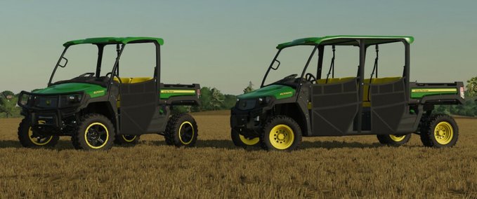 Sonstige Fahrzeuge John Deere XU und Ladewagen Landwirtschafts Simulator mod