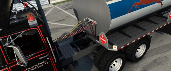 Trailer Besitzbare SCS Treibstoffzisterne - 1.46 Eurotruck Simulator mod