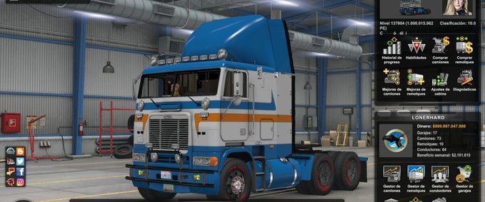 Trucks Freightliner FLB Low Cab - 1.46 American Truck Simulator mod