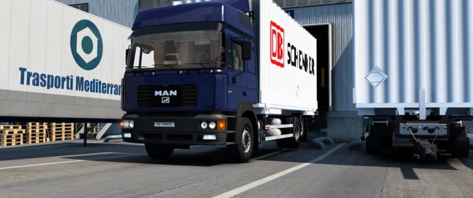 Trucks M.A.N F2000 BDF Jumbo - 1.46 Eurotruck Simulator mod