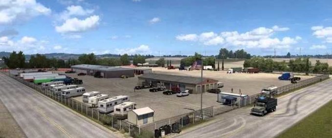 Mods Promods Canada Addon: My Yards Edits – 1.46  American Truck Simulator mod