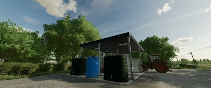 Platzierbare Objekte Waschstation Landwirtschafts Simulator mod