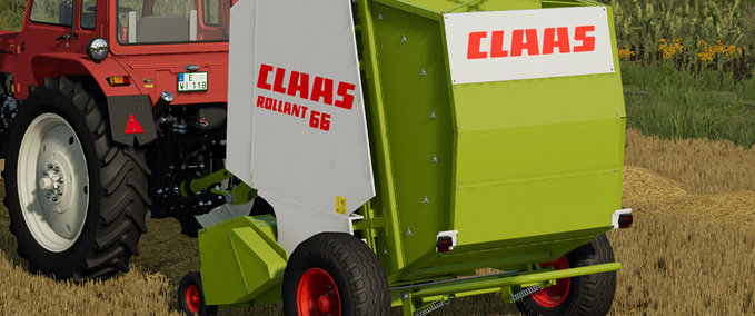 Pressen Claas Rollant 66 Landwirtschafts Simulator mod