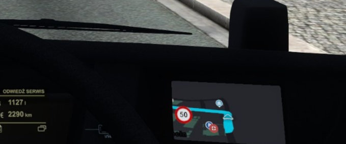 Trucks Waze Navigation Mod – Dark Edition  Eurotruck Simulator mod