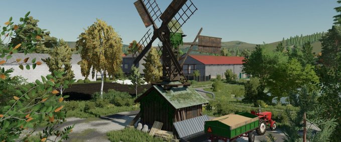Platzierbare Objekte Alte Getreidemühlen Landwirtschafts Simulator mod