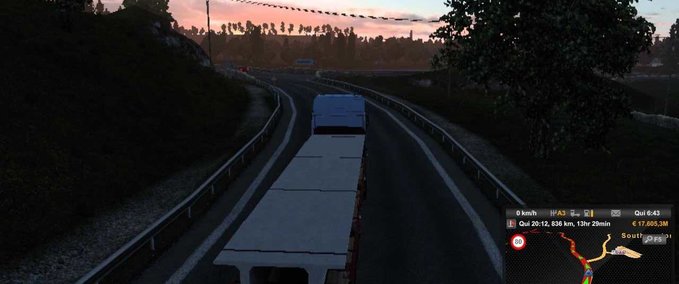 Mods Realistischere Wetterverhältnisse  Eurotruck Simulator mod