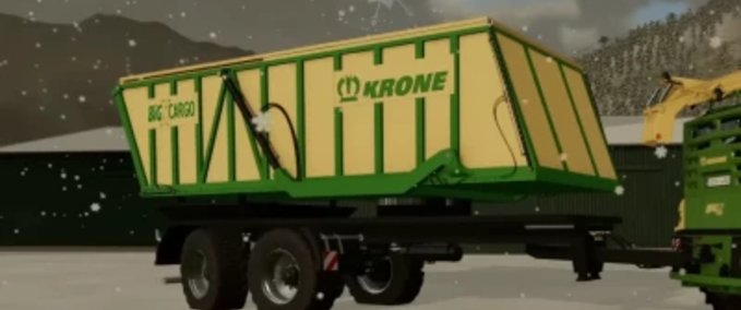 Überladewagen Krone Fracht Landwirtschafts Simulator mod