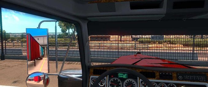 Trucks Realistic Mirror FOV - 1.46 American Truck Simulator mod